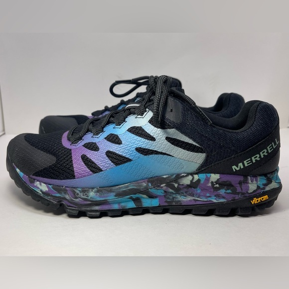 NWOT MERRELL Women’s Vibram Antora 2 Noir Athletic Shoes 9.5M - Picture 4 of 8